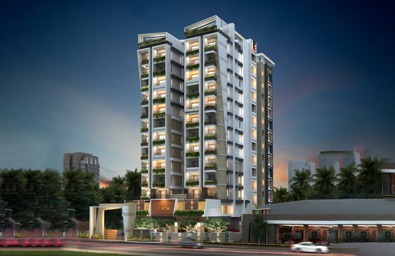 Luxury flats & apartments in Kochi by TBPL with modern amenities and elegant design