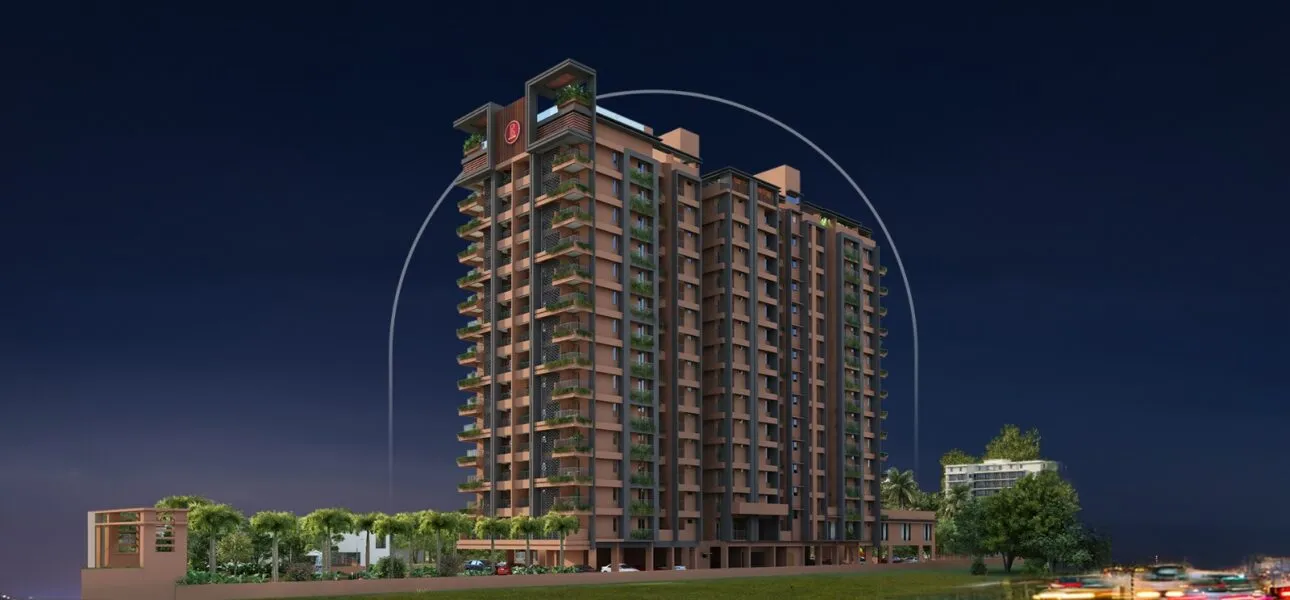 PB Jahnvi elevation showcasing premium 2 and 3 BHK flats in Thrissur by TBPL Homes