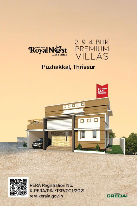 Luxury villas in Thrissur by TBPL with modern design and amenities