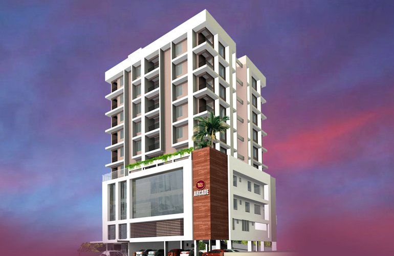 TBPL Arcade in Thrissur, showcasing premium construction by Best Builders in Thrissur