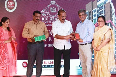 Key Handing Over of TBPL Rio Grande, Apartment 5A to Mr. Balakrishnan & Shanthi Balakrishnan
