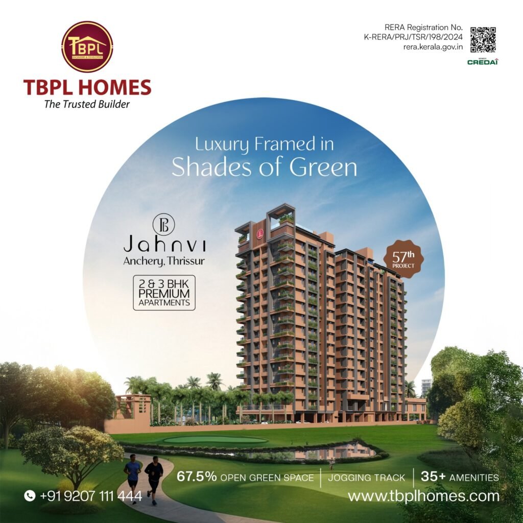 2 & 3 BHK Flat in Thrissu