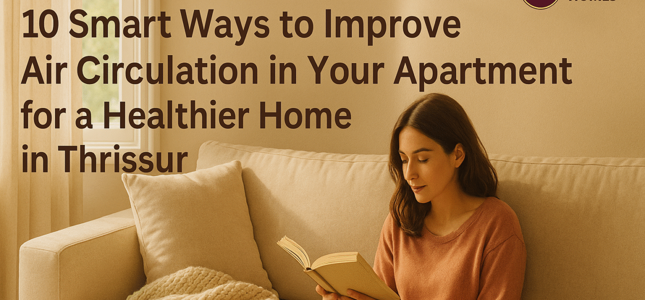 10 Smart Ways to Improve Air Circulation in Your Apartment for a Healthier Home in Thrissur