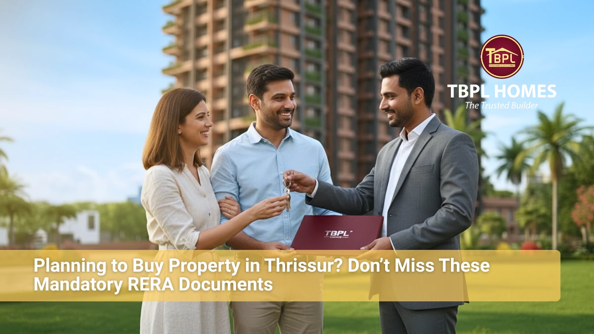 Property documents required to buy a home in Thrissur as per RERA – TBPL Homes