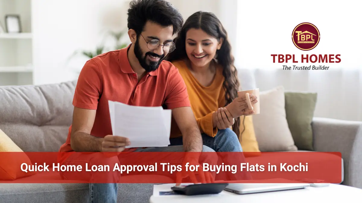 Home loan approval process for buying flats in Kochi Kerala