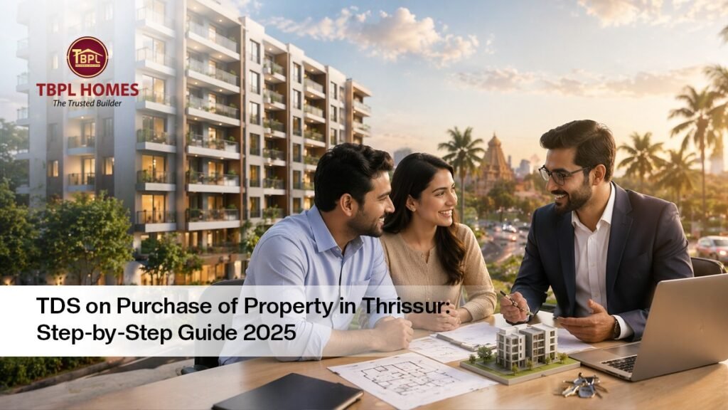 TDS on property purchase in Thrissur. A step-by-step guide for homebuyers.
