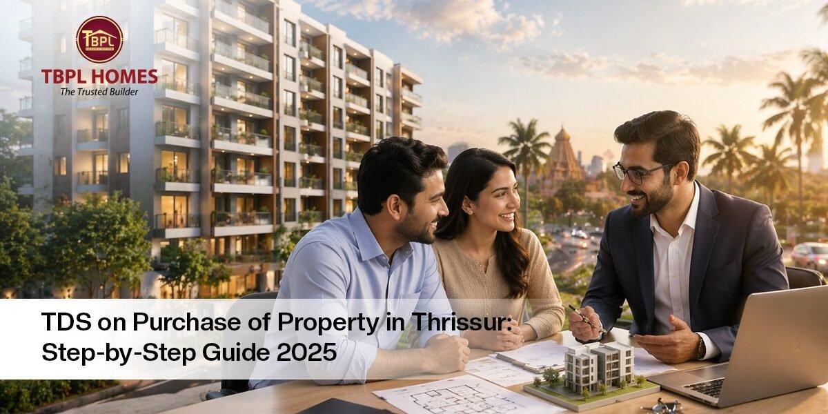TDS on property purchase in Thrissur. A step-by-step guide for homebuyers.