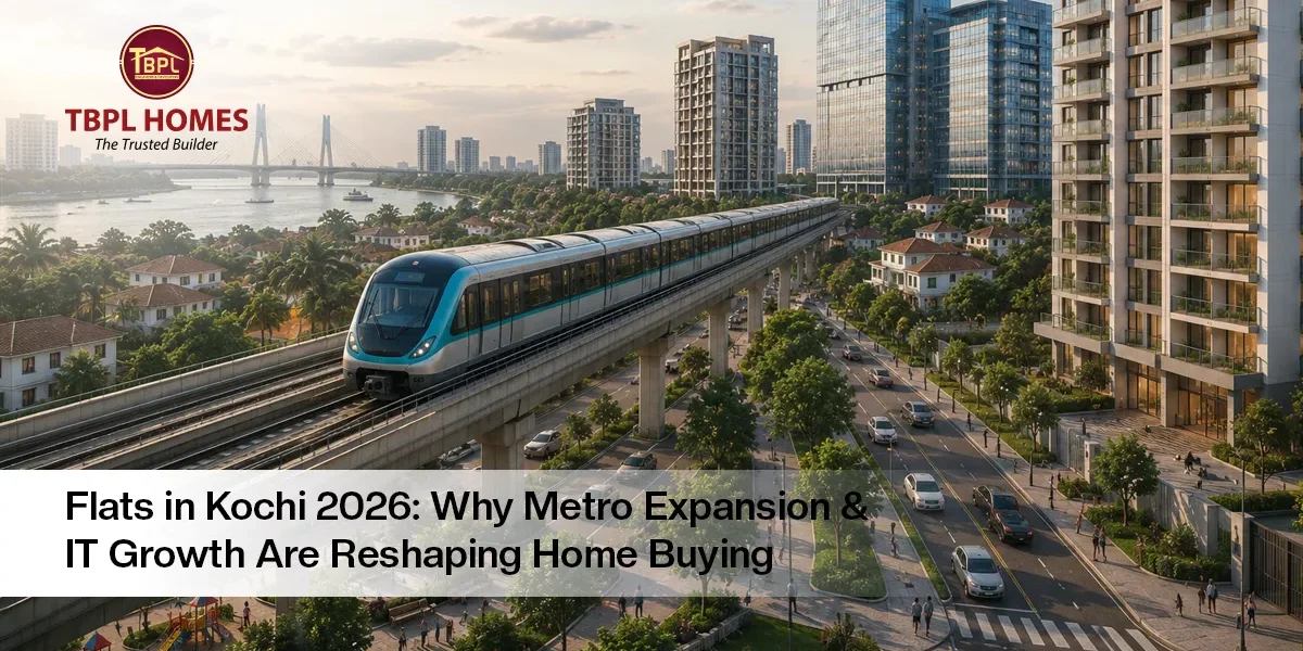 Flats in Kochi 2026 showing metro expansion and IT growth impact