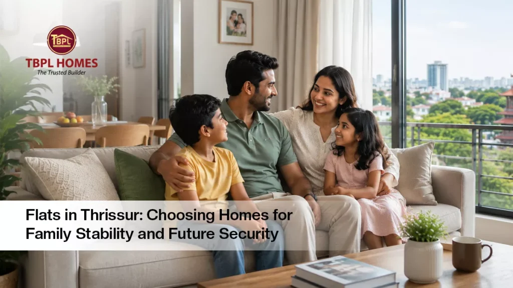 Flats in Thrissur focusing on family stability and long-term investment