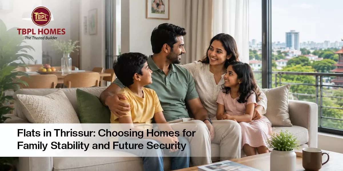 Flats in Thrissur focusing on family stability and long-term investment