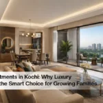 Spacious 4 BHK apartments in Kochi with modern interiors and family-friendly design