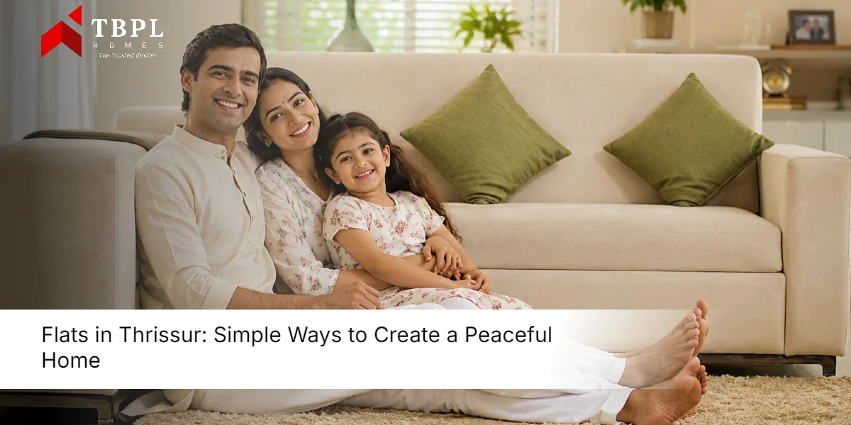 Peaceful apartment living in flats in Thrissur by TBPL Homes