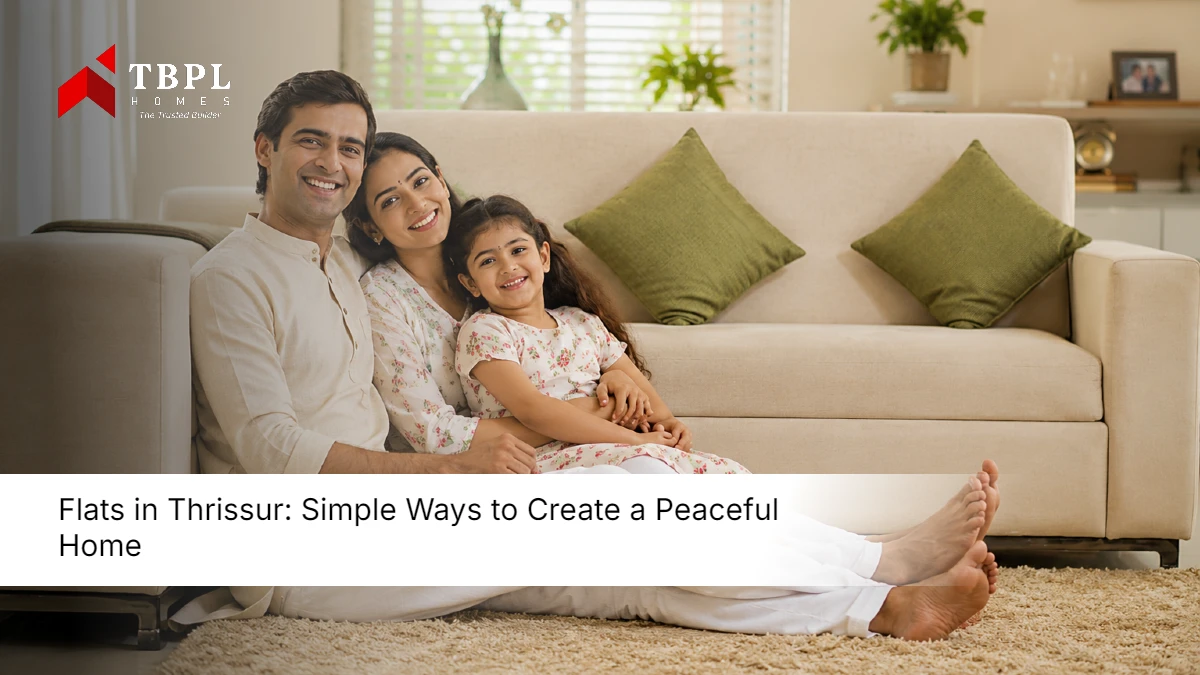 Peaceful apartment living in flats in Thrissur by TBPL Homes