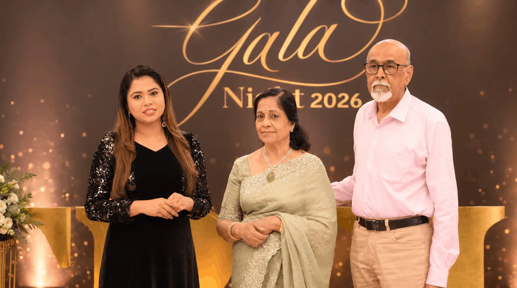 Balachandran Menon & family