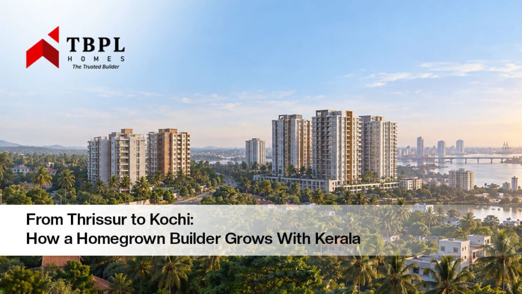 TBPL Homes residential development representing its journey from Thrissur to Kochi