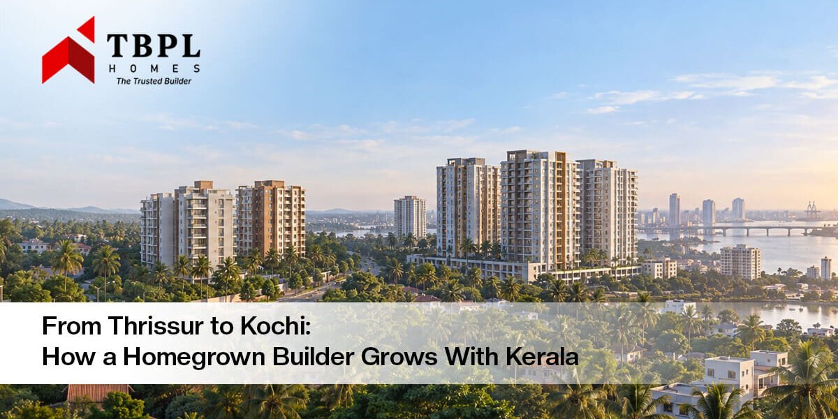TBPL Homes residential development representing its journey from Thrissur to Kochi